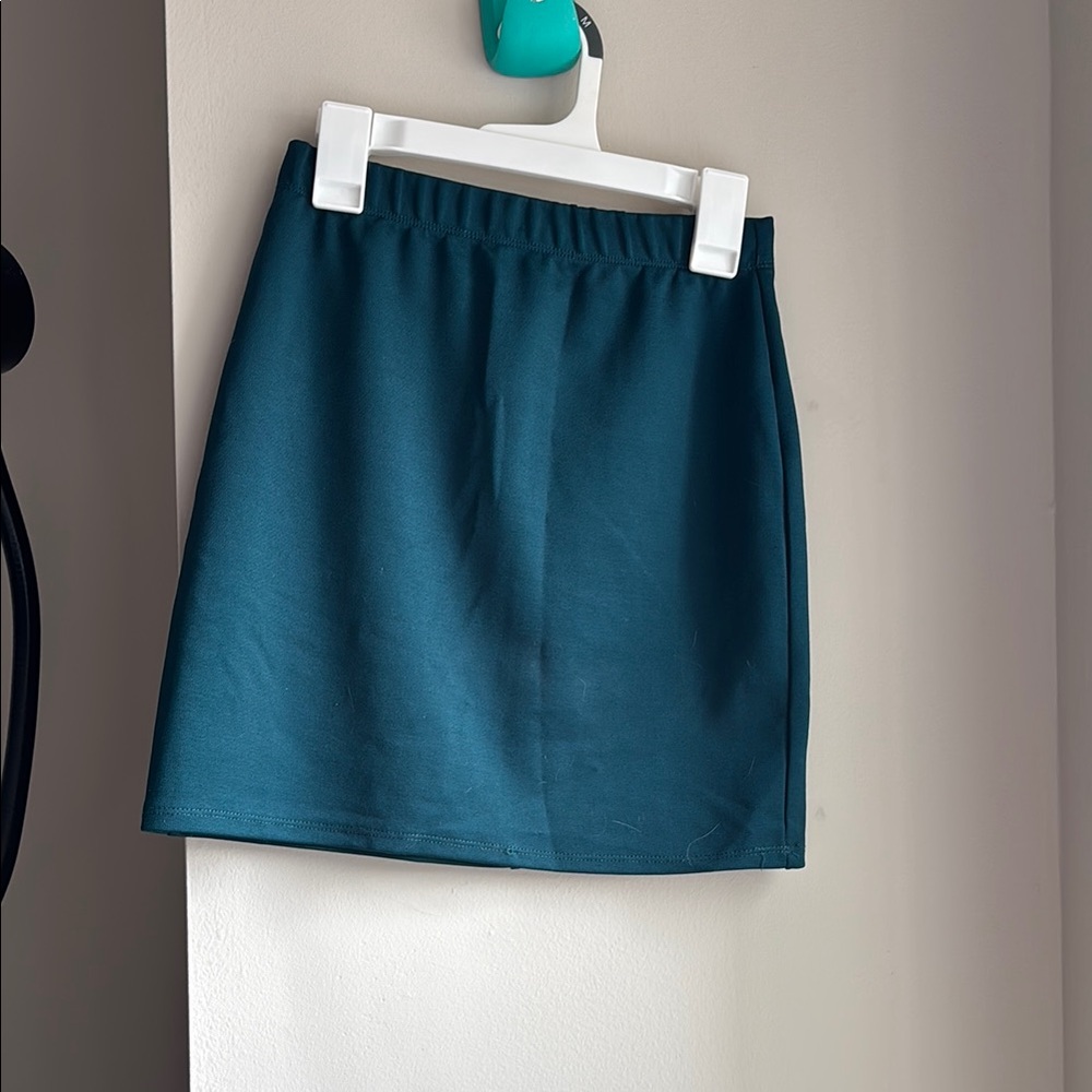 Forever 21 Blue Pencil Mini Skirt Work